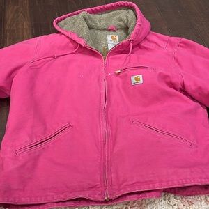 Pink fuchsia womens carhartt jacket